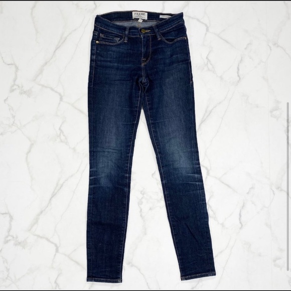 Frame Denim Le Skinny De Jeanne in Queensway - Picture 2 of 5